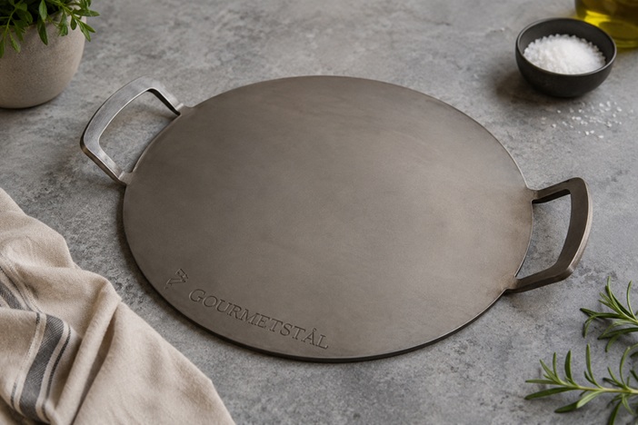 Gourmetstål Rundt Pizzastål