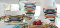 Iittala Origo Krus og Tallerken – Fargerikt Hverdagsservise