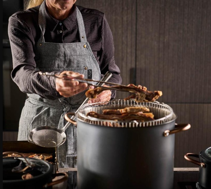 Sabor Home Kokkeforkle Grå