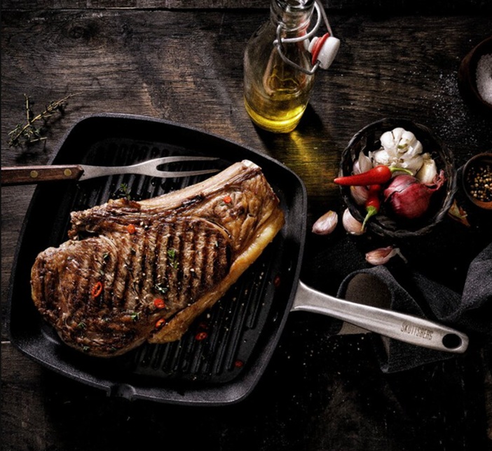 Skottsberg Grillpanne Støpejern