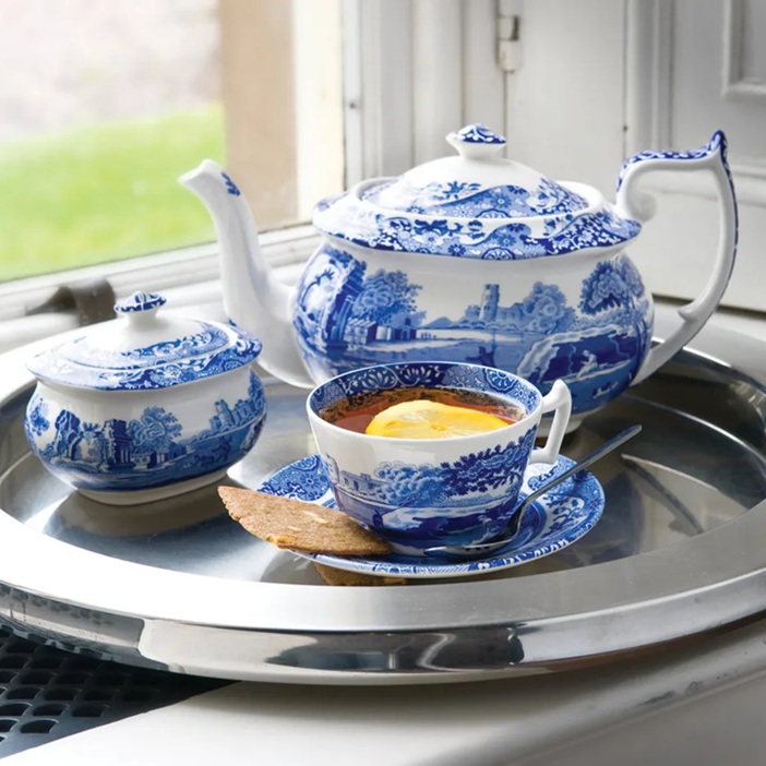 Spode Blue Italian Servise