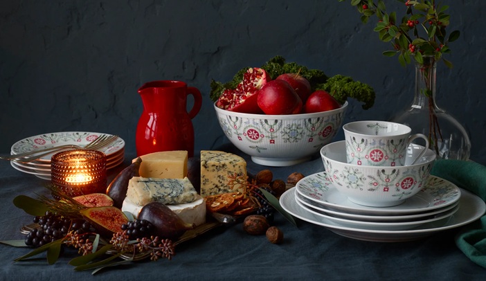 Swedish Grace Rörstrand Juleservise